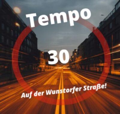 Tempo 30 auf der Wunstorfer Straße