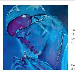 Vernissage 'Blau machen'