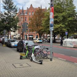 E-Scooter am Kötnerholzweg