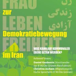 Solidarität mit der Demokratiebewegung im Iran