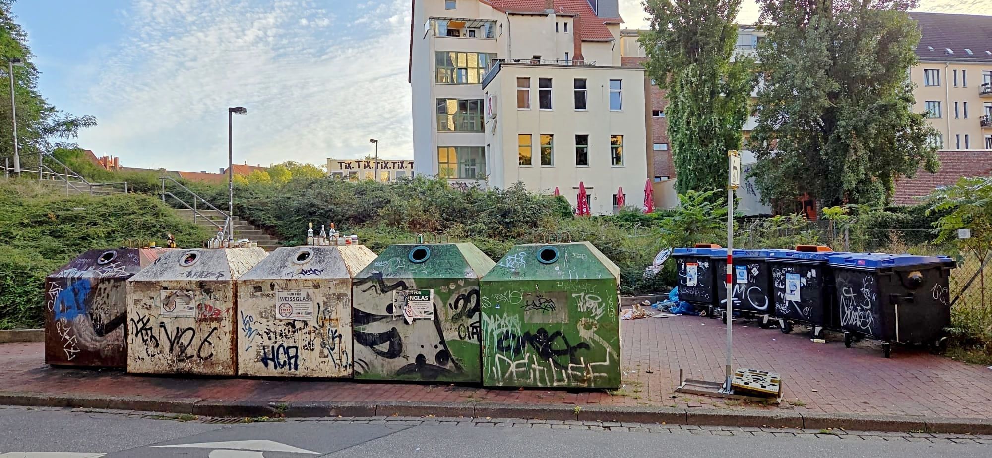 Wertstoffinsel Elisenstraße