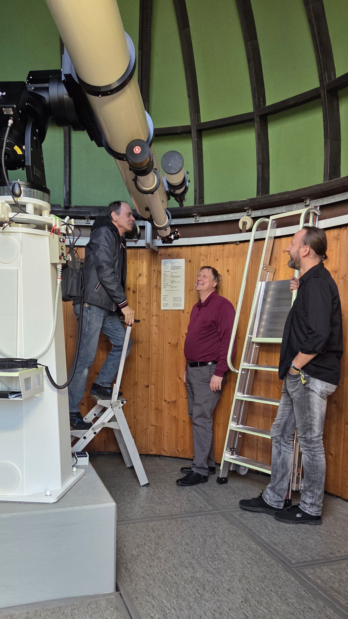 Ralf Jochem, Jürgen Goldan und Jörg Brandl