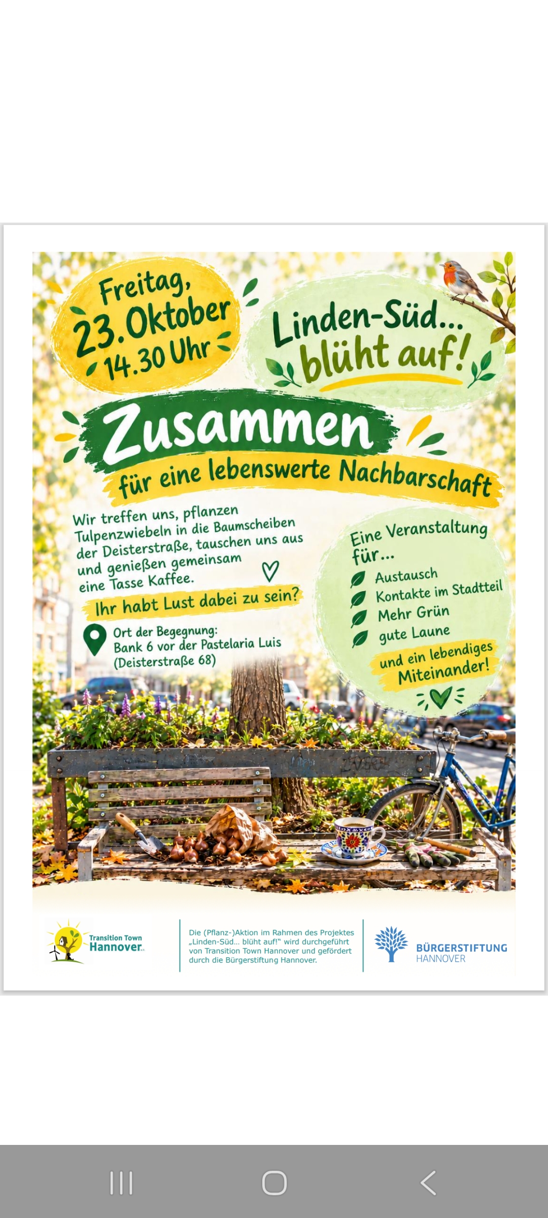 Linden-Süd...blüht auf!