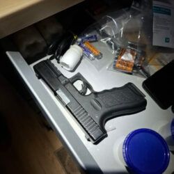 Schusswaffen sichergestellt