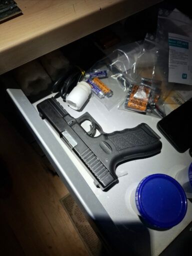 Schusswaffen sichergestellt